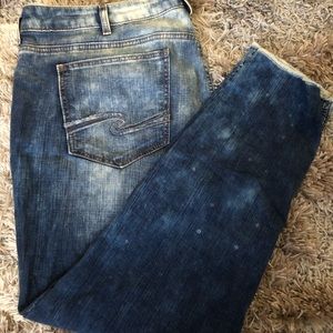 Plus Size Silver Jeans